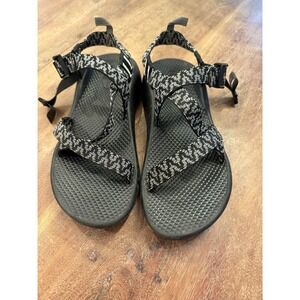 Chaco  Z/Cloud 2 Sandals -‎ Women's Black White Size 5